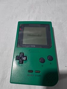 任天堂 Nintendo ゲームボーイポケット グリーン Dr.マリオ 付き GAME BOY pocket