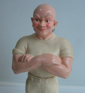 VINTAGE 60s 当時物 P&G Mr. Clean ミスタークリーン ソフビ フィギュア 人形 中古品 ビンテージ アメリカ企業物 アドバタイジング