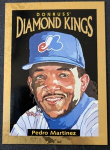 【1995 DONRUSS】DIAMOND KINGS モントリオール・エクスポス ペドロ・マルチネス 10,000枚限定【シリアルNo.00675/10,000】