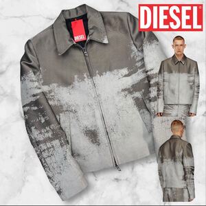 定価/277,200- 新品 DIESEL 2024SS J-PYLON ツイルジャケット サイズ46/M相当 ランウェイ着用 未使用品 タグ付き 美シルエット 即完 A2804