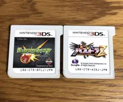 パズドラz 、モンスターストライク　3DS ソフト　2個セット