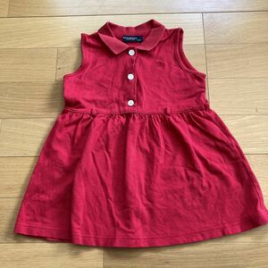 バーバリー ノースリーブワンピース サイズ　90センチ　ワンピース　キッズ　ベビー服　子供服