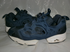 ★Reebok Insta Pump Fury OG `16製リーボック V65752 インスタ ポンプフューリー OG ネイビー 着用回数少