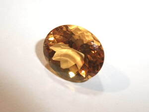 高品質!綺麗!シトリンcitrine 4.6ct 宝飾品外し石カット石カラーストーン　3　綺麗なリユースのジュエリー製品からの外し裸石 同梱可 624-6