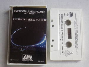 ◆カセット◆エマーソン・レイク・アンド・パーマー　ELP　EMERSON LAKE & PALMER IN CONCERT 輸入版　中古カセットテープ多数出品中！