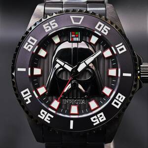 INVICTA インビクタ『STAR WARS Darth Vader 31245』★電池式★100ｍ防水★ケースサイズ44mm★世界限定1977台★