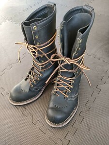 wesco ジョブマスター サイズ 7.5EE ティンバーブーツカスタム ダブルミッドソール ウエスコ 7 1/2EE