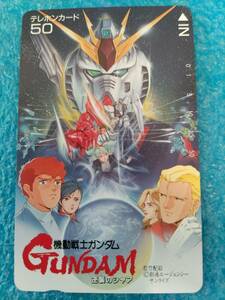 【未使用】機動戦士ガンダム 逆襲のシャア テレカ テレホンカード