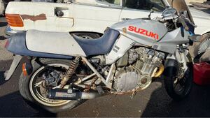 スズキ　カタナ　GSX1100 Suzuki katana 部品取り　書類なし　鍵なし