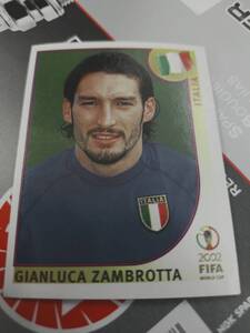 】Panini 2002 FIFA Worldcup KoreaJapan】№45 Gianluca Zambrotta●ステッカー(シール)