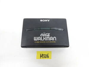 激 レア 希少 準美品 WALKMAN ソニー カセットウオークマン SONY WM-190 コカコーラノベルティ 動作未確認　M3216