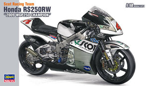 ハセガワ BK1 1/12 スコット レーシング チーム ホンダ RS250RW “2009 WGP250 チャンピオン”　
