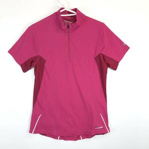 Berghaus バーグハウス ハーフジップ速乾Tシャツ W ACTIVE LS ZIP 34149 10サイズ 