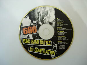 666 sixsixsix punk band battle 1st compilation パンクバンドバトル コンピレーション カタログ付録