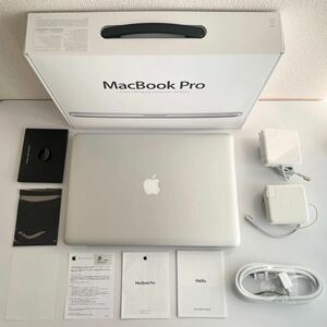 ジャンク扱いApple MacBook Pro 15inch Mid 2012 MD103J/A Catalina/Core i7 2.3GHz/16GB/HDD500GB/A1286