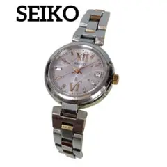 1005-3 綺麗 SEIKO セイコー ルキア ソーラー腕時計 稼働 1B22