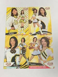 Ayaka 2019-2023 BBM チアリーダー 華 舞 レギュラーカード 4枚セット 阪神 TigersGirls 即決