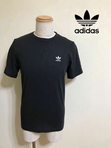 【新品】 adidas originals ESSENTIAL T アディダス オリジナルス エッセンシャル ブラック Tシャツ トップス サイズXO 半袖 黒 DV1577