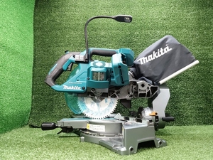 中古 makita マキタ 40Vmax 充電式 165mm スライドマルノコ 鮫肌チップソー付 無線連動対応 本体のみ LS001GZ