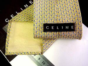 ■E3145N●美品●【上位モデル】セリーヌ【ＣＥＬＩＮＥ】ネクタイ