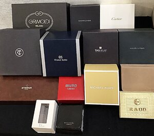 【12AT平12009F】★グランドセイコー★腕時計 空箱★付属品のみ★14点★Cartier カルティエ★ハミルトン★SEIKO★タグホイヤー★ブルガリ