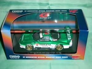 1/43　ホンダ　ＴＡＫＡＴＡ　ＤＯＭＥ　ＮＳＸ　Ｓ－ＧＴ　２００５　＃１８