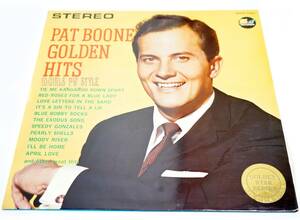 最安送料510円 パットブーン PAT BOONE GOLDEN HITS 砂に書いたラブ・レター 四月の恋 アイル・ビー・ホーム アナスタシア LP レコード