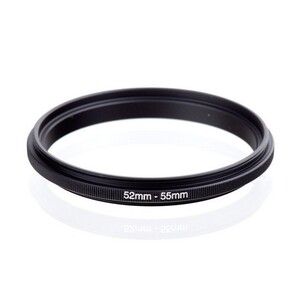 高品質 ステップ アップ リング 52mm→55mm 全141種類