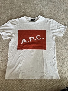 A.P.CアーペーセーロゴTシャツXS