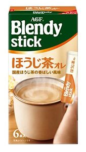 AGF(エージーエフ) ブレンディスティック ほうじ茶オレ 6本 ×6箱 【 スティック お茶 】