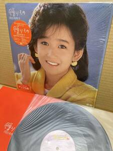 PROMO！美盤LP！岡田有希子 Okada Yukiko / 贈りもの Canyon C20A0384 見本盤 プロモ アナログ盤レコード 昭和 アイドル SAMPLE 1984 JAPAN