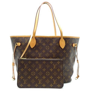 ［銀座店］LOUIS VUITTON LV ルイ・ヴィトン ネヴァーフルMM Ｍ46987（廃番） トートバッグ モノグラム ブラウン レディース DH83965