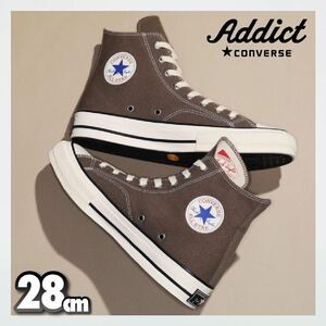 【新品】CONVERSE ADDICT コンバース アディクト CHUCK TAYLOR CANVAS HI チャックテイラー ハイ Brown 28cm オールスター ct70 国内正規品