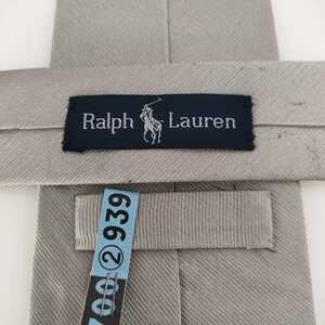 Ralph Lauren(ラルフローレン)グレーネクタイ