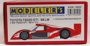 MODELER’S, トヨタ TS 020 GT1 98 ルマン, 1/24, レジンキット,未組立