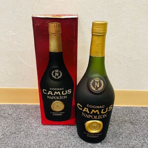 【EKA3762OR】【未開栓 古酒】CAMUS NAPOLEON カミュ ナポレオン COGNAC コニャック ブランデー 容量度数不明 コレクション 箱付き