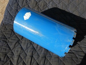 即決税0円未使用保管品シブヤ純正ダイヤモンドコアビット160mm×250L Cロッド軸25.4mm角ねじ キズ、汚れ有