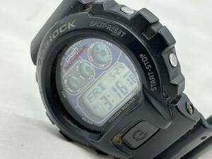 td9246003/動品 CASIO G-SHOCK カシオ ジーショック GW-6900 タフソーラー メンズ腕時計 ブラック バックル側ベルト欠損