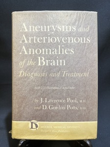 『Aneurysms and Arteriovenous Anomalies of the Brain ハードカバー 医学書 洋書』