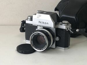 Nikon F アイレベル　640万台　フォトミック　前期型　NIKKOR-S AUTO 1:2 f=5cm Nippon kogaku Japan ニコン一眼フィルムカメラ 