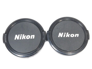 【 中古品.2枚セット 】Nikon 62mｍ 純正スプリング レンズキャップ ニコン [管4038NI]