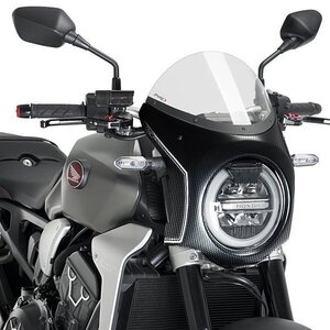 在庫あり Puig 3143W レトロフェアリング CB1000R NEO SPORTS CAFE(18-20) CB650R (19-22)[カーボンプリント/クリア] プーチ