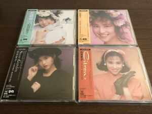 松田聖子 旧規格4タイトルセット「SUPREME」「Strawberry Time」「Snow Garden」「Citron」消費税表記なし 帯付属 CSR刻印あり 箱帯