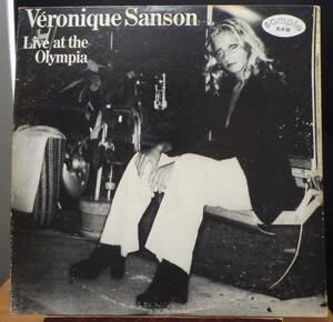 【FS057】VERONIQUE SANSON「Live At The Olympia」(2LP), 76 JPN 白ラベル見本盤/初回盤　★女性SSW/シャンソン