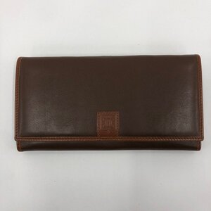 CELINE　セリーヌ　長財布　財布　ブラウン系　ロゴ【DAAR8046】