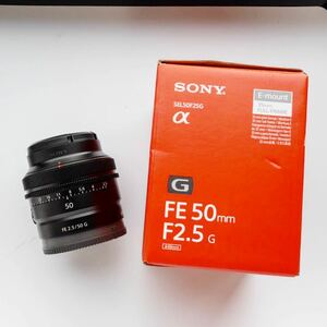 ソニー(SONY) 標準単焦点レンズ フルサイズ FE 50mm F2.5 G Gレンズ デジタル一眼カメラα[Eマウント]用 純正レンズ SEL50F25G