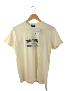 WIND AND SEA◆【未使用】2023SS THRASHER別注Tシャツ/S/IVO/WDS-C-THRS-23-Q4-02