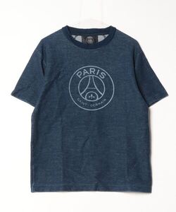 「PARIS SAINT-GERMAIN」 半袖Tシャツ MEDIUM ネイビー メンズ