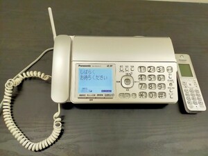 1円〜☆ Panasonic パナソニック 電話機 FAX 子機付 KX- PD315 