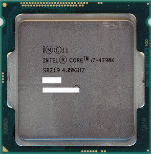 【中古】【ゆうパケット対応】Core i7 4790K 4GHz LGA1150 SR219 [管理:3026449]